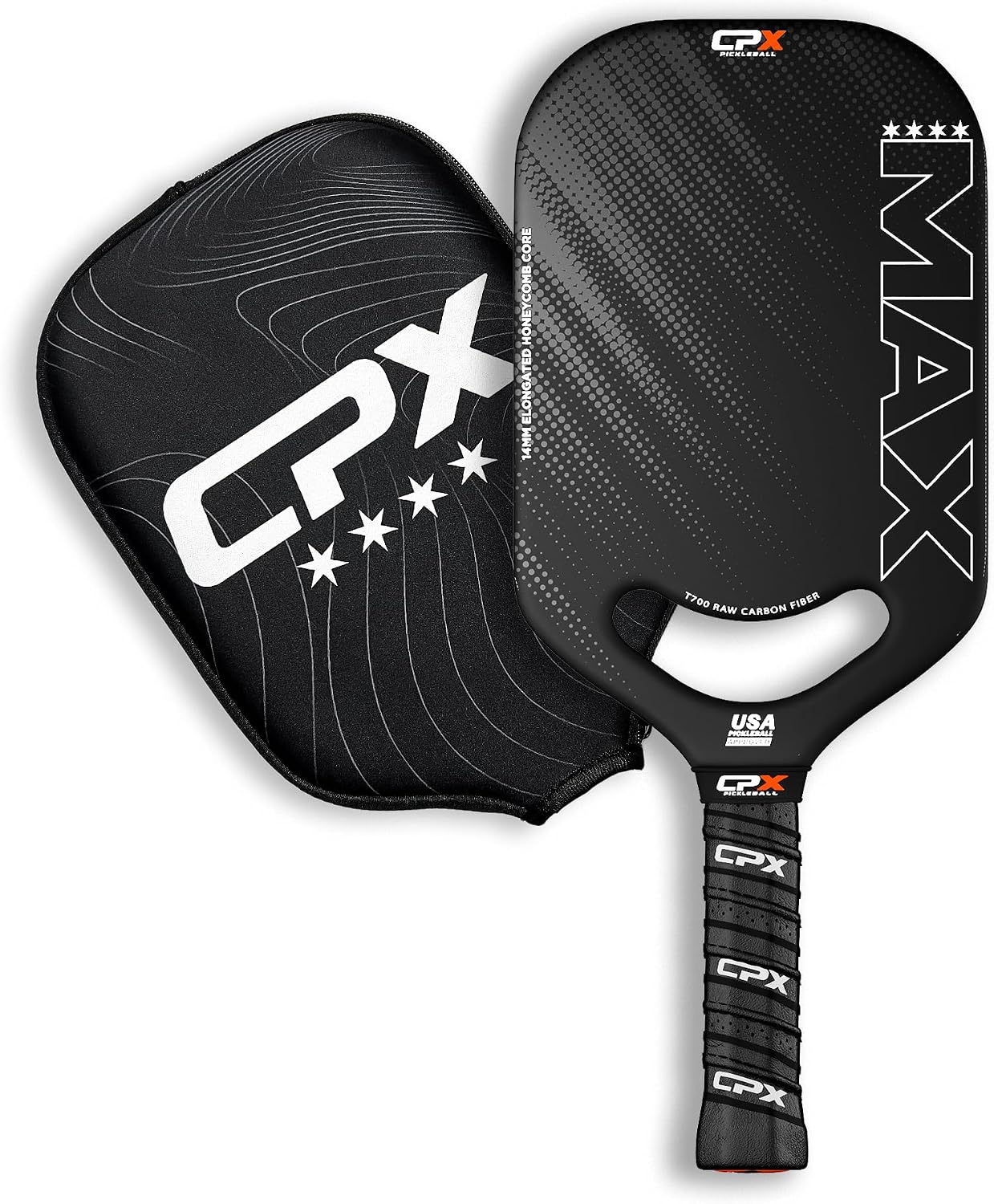 CPX MAX elongated pickleball paddle