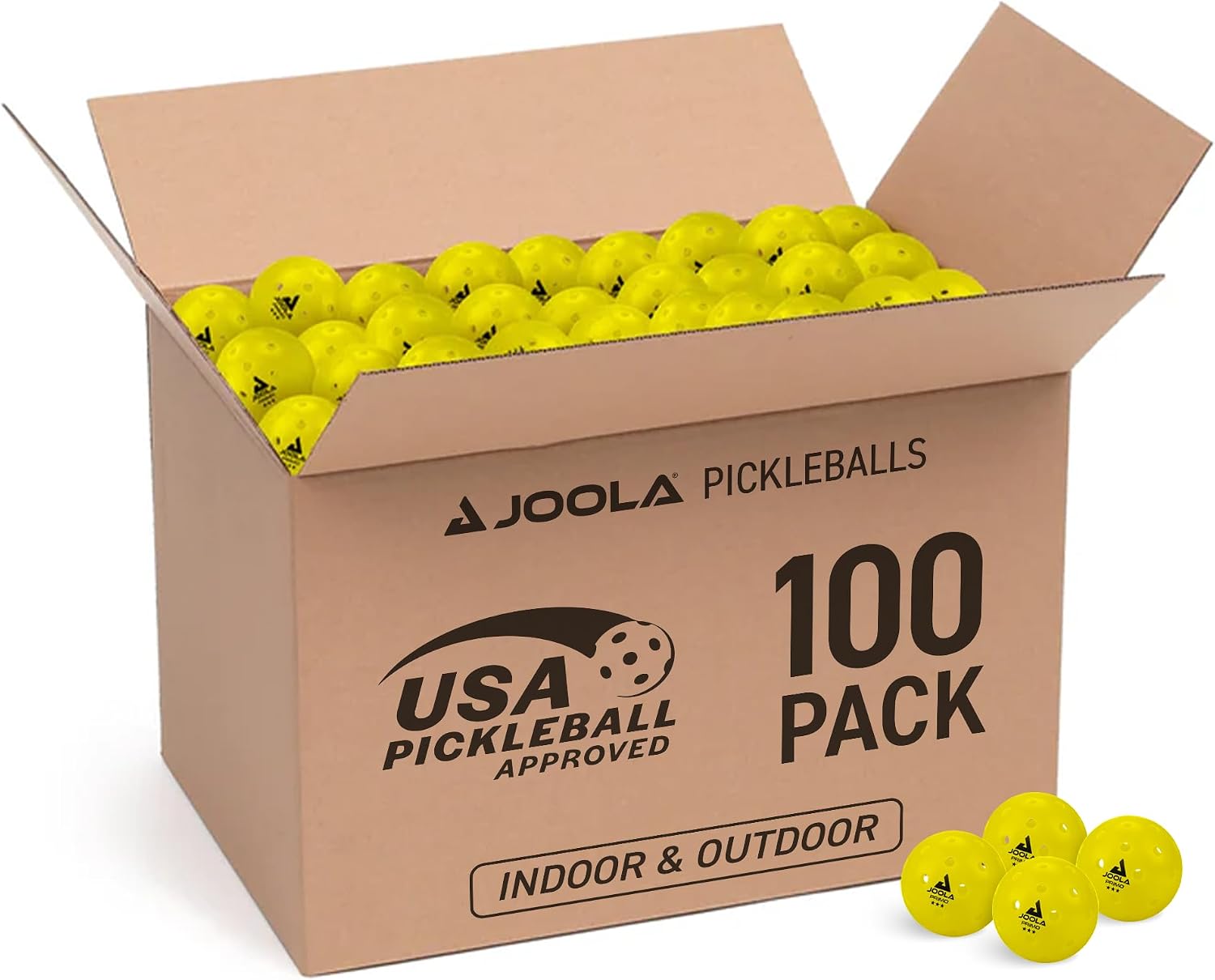JOOLA Primo pickleball balls 100 pack case