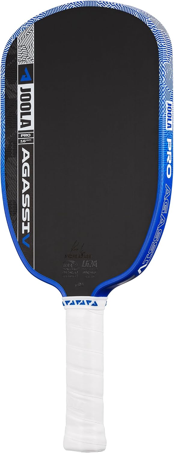JOOLA Pro V Agassi 16mm pickleball paddle